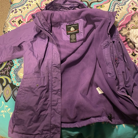 Misty mountain purple shell jacket - Picture 1 of 6